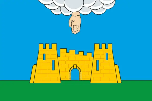 Флаг: Порховский район